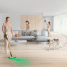 DYSON DYSON Akku-Hand-und Stielstaubsauger V12™ Detect Slim Absolute, 545 W, Beutellos, 2 Bodendusen und 2 weitere Zubehorteile  Беспроводной ручной пылесос DYSON V12™ Detect Slim Absolute, 545 Вт, без мешка, 2 насадки для пола и 2 других аксессуара