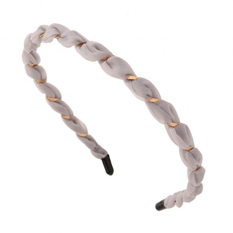 Chris Rubin Hera Haarreif Cloudy Gray повязка Гера