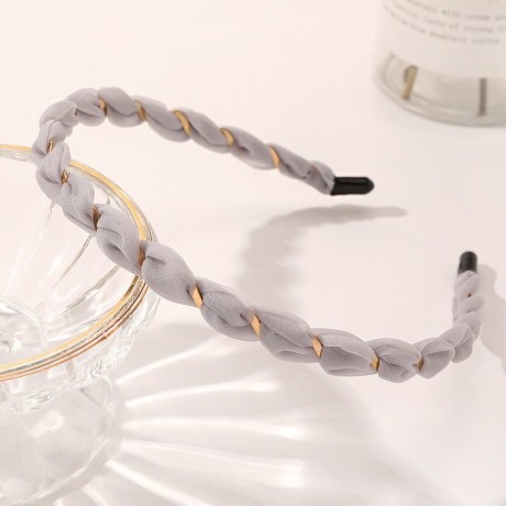 Chris Rubin Hera Haarreif Cloudy Gray повязка Гера