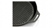 Petromax Petromax Grill-Feuerpfanne gp30, mit Pfannenstiel schwarz, 1 Henkel, O 30cm  schwarz Сковорода-гриль Petromax gp30, с черной ручкой, 1 ручка, O 30см