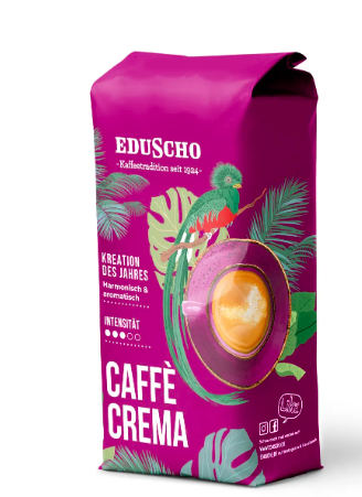 Eduscho Caffe Crema Kreation des Jahres Ganze Bohne 1 kg, Кофе в зернах Crema of the year, 1кг