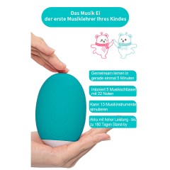EBAR Spielzeug Musikalisches Eierspielzeug Игрушка Музыкальная игрушка-яйцо