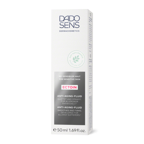 Dado Sens Ectoin anti-aging fluid, Дадо Санс Увлажняющий антивозрастной флюид с эктоином для чувствительной кожи, 50 мл