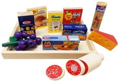 Chr. Tanner Spiellebensmittel Grosses Sortiment mit Holzteilen Игровая еда Большой ассортимент с деревянными деталями