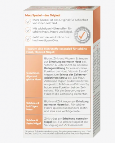 Merz Spezial Dragees Haut Haare Nagel 134 St., Мерц Специальные Драже для Кожи, волос и ногтей, 134 шт