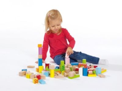 Eichhorn Holzbausteine 50 Stuck Деревянные строительные блоки 50 штук