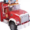 Bruder bruder 02821 MACK Granite Feuerwehrleiterwagen mit Pumpe bruder 02821 MACK Гранитная пожарная автолестница с насосом