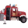 Bruder bruder 02821 MACK Granite Feuerwehrleiterwagen mit Pumpe bruder 02821 MACK Гранитная пожарная автолестница с насосом