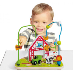 Eichhorn Motorikschleife Bauernhof Ферма петли двигательных навыков