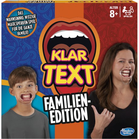 Hasbro Klartext Familien-Edition Klartext семейное издание