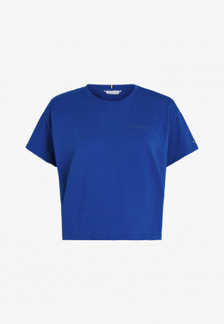 Tommy Hilfiger MODERN  Basic T-shirt ultra blue MODERN Базовая футболка ультра синий