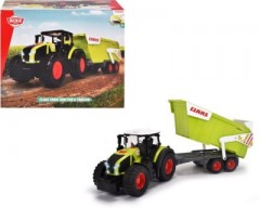 Dickie Toys CLAAS Farm Tractor  Trailer Сельскохозяйственный тракторный прицеп Claas