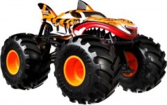 Mattel Hot Wheels Monster Trucks 1:24 Die-Cast Tiger Shark Hot Wheels Monster Trucks 1:24 литая тигровая акула