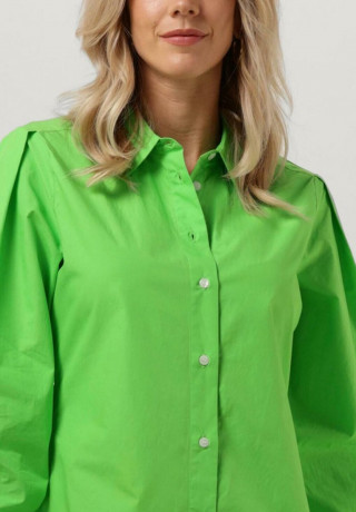 Tommy Hilfiger JURKEN ORG CO POPLIN SHORT-GR Shirt dress groen JURKEN ORG CO POPLIN SHORT-GR Платье-рубашка большой