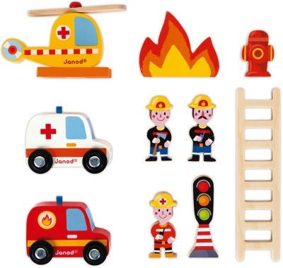 Janod Feuerwehrstation (Holz) Пожарное депо (дерево)