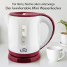 T24 T24 Reise-Wasserkocher Mini Wasserkocher Reisewasserkocher 0,8 Liter /1100 Watt Kettle ROT, 1100 W  Дорожный чайник T24, мини-чайник, дорожный чайник, 0,8 л/1100 Вт, чайник RED, 1100 Вт