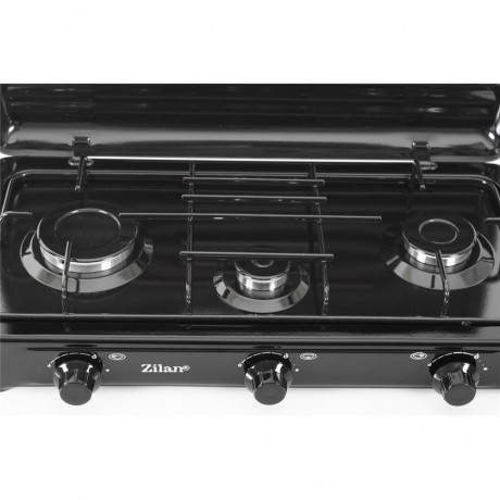 Zilan Zilan Gaskocher ZLN-0032, (Set), Nutzbar mit Butan / Propan Gas oder LPG-Mischung (Flussiggas)  Газовая плита Zilan ZLN-0032, (комплект), может использоваться с газом бутан/пропан или смесью LPG (сжиженный газ)