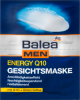 Balea MEN Маска для лица, для мужчин, energy Q10 Gesichtsmaske, 10 мл