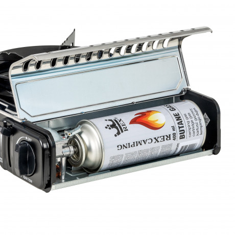 Mianova Mianova Gaskocher 1 flammig Campingkocher Kocher fur Gaskartuschen, Outdoor Grill Camping Herd Notfallkocher Gaskocher fur Gas Kartuschen Газовая плита Мианова 1 пламя походная плита для газовых баллончиков, уличный гриль походная плита аварийная