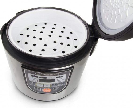 Esperanza Esperanza Multikocher Esperanza EKG011 Multikocher 5L Multifunktions-Kochtopf, 860,00 W, mit allen Zubehoren  Мультиварка Esperanza Мультиварка Esperanza EKG011 Многофункциональная кастрюля объемом 5 л, 860,00 Вт, со всеми принадлежностями