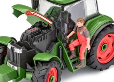 Revell Revell Junior Kit Traktor Anhanger mit Figur Прицеп тракторный Revell Junior Kit с фигуркой