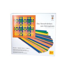 SINASPIELZEUG Holzspielzeug Verschranken von 120 Holzspanen Деревянная игрушка Переплетение 120 деревянных стружек