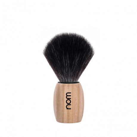 Muhle nom Rasierpinsel Ole Eschenholz natur & black fibre  nom помазок для бритья Ole натуральный ясень и черное волокно