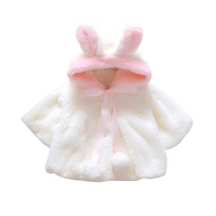 frler frler Hasenohren Mantel fur Baby Madchen Mantel fur Madchen frler кроличьи ушки Пальто для девочки Пальто для девочки