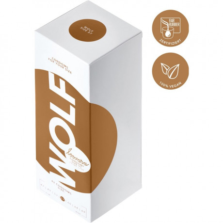 Loovara Wolf Kondom Grosse 57  Презерватив Волк, размер 57