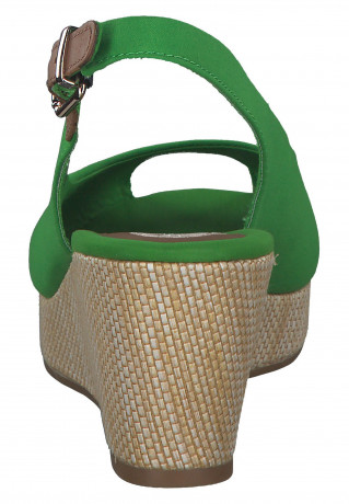 Tommy Hilfiger ESSENTIAL  Peep toes green ESSENTIAL – Открытые пальцы ног зеленый