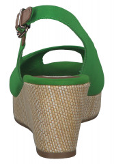 Tommy Hilfiger ESSENTIAL  Peep toes green ESSENTIAL – Открытые пальцы ног зеленый