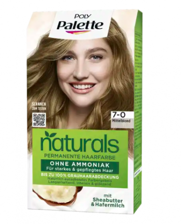 Poly Palette Haarfarbe Naturals Mittelblond 7-0 Стойкая краска для волос 7-0 Средне-русый
