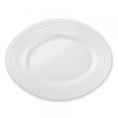 KPM Berlin KPM Kurland Weiss Platte 33 cm КПМ Курляндия Белая тарелка 33 см