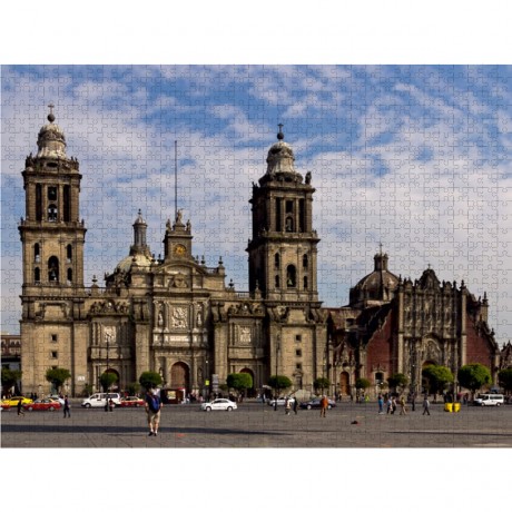 CALVENDO Puzzle CALVENDO Puzzle Die Kathedrale in Mexiko-Stadt Пазл CALVENDO Puzzle Собор в Мехико