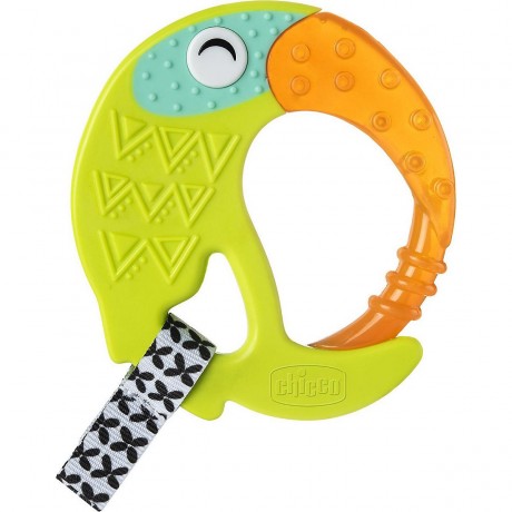 CHICCO Beissringe Funny Fresh Tukan mit sterilem Wasser gefullt Teethers Funny Fresh Toucan