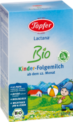 Töpfer Lactana Био для детей-Молочная смесь для малышей с 12.Месяц	ев, 500 г