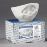 Fiftyeight Products TV Tassen Schale weiss glucklich 0,5 L Миска для телевизора белая happy 0,5 л
