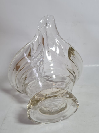 Чаша винтажная Murano в форме лебедя, муранское стекло, 19 x 16,5 x 26 см, Италия, 1960-1970гг.