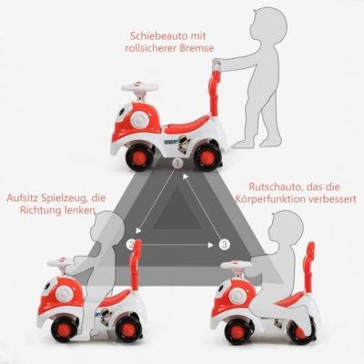 COSTWAY Rutschauto zum Rutschen Schieben Reiten Поездка на слайд-машине для катания на слайде