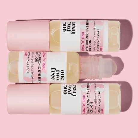 one.two.free! Hyaluronic Eye Serum Roll-On  Роликовая сыворотка для глаз с гиалуроновой кислотой