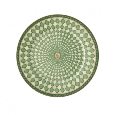 Rosenthal Swarovski x Rosenthal SIGNUM Fern Brotteller d: 18 cm Swarovski x Rosenthal SIGNUM Хлебная тарелка Fern d: 18 см