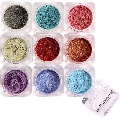 Тени для век Беллапьерр Косметикс Bellapierre Cosmetics Augen 9 Stack Shimmer Powder Fabulous, 15,75 г