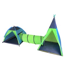 KNORR Toys Zeltstadt Zenovia green-blue Палаточный городок Zenovia зелено-голубой