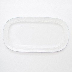 Friesland Friesland Jeverland Kleine Brise Kuchenplatte oval 35 x 18,5 cm Овальная тарелка для торта Friesland Jeverland Small Breeze 35 x 18,5 см