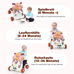 COSTWAY® Baby Walker 3 in 1 mit Lichtern  Musik Ходунки 3 в 1 со светомузыкой