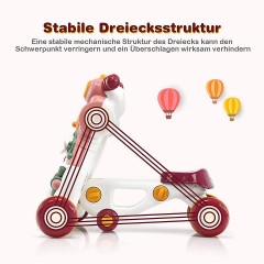 COSTWAY® Baby Walker 3 in 1 mit Lichtern  Musik Ходунки 3 в 1 со светомузыкой