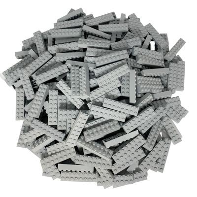 LEGO LEGO 2x8 Steine Hellgrau - 200 Stuck - Light Bluish Grey 3007 LEGO 2x8 Bricks светло-серый — 200 штук — светло-голубовато-серый 3007