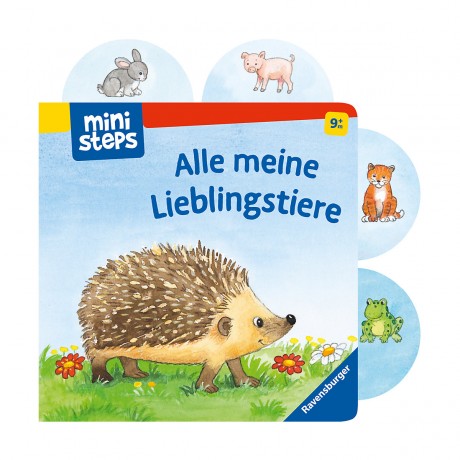 Ravensburger ministeps Alle meine Lieblingstiere ministeps Все мои любимые животные