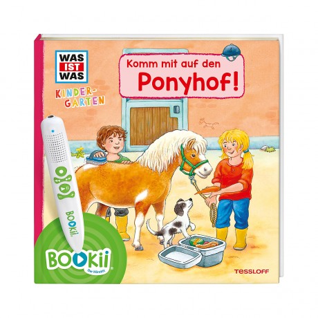 Tessloff Verlag BOOKii®: Komm mit auf den Ponyhof! BOOKii®: Приходи на пони-ферму!
