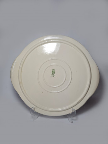 Echt dom Keramik Винтажное керамическое блюдо с ручками, 34см, Германия, 1960-70гг.